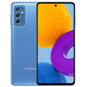 Smartphone-Samsung-Galaxy-m52-bleu